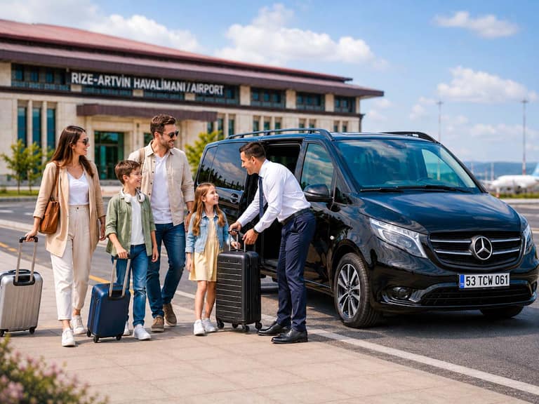 Rize Airport: Private Transfer to Rize Hotels